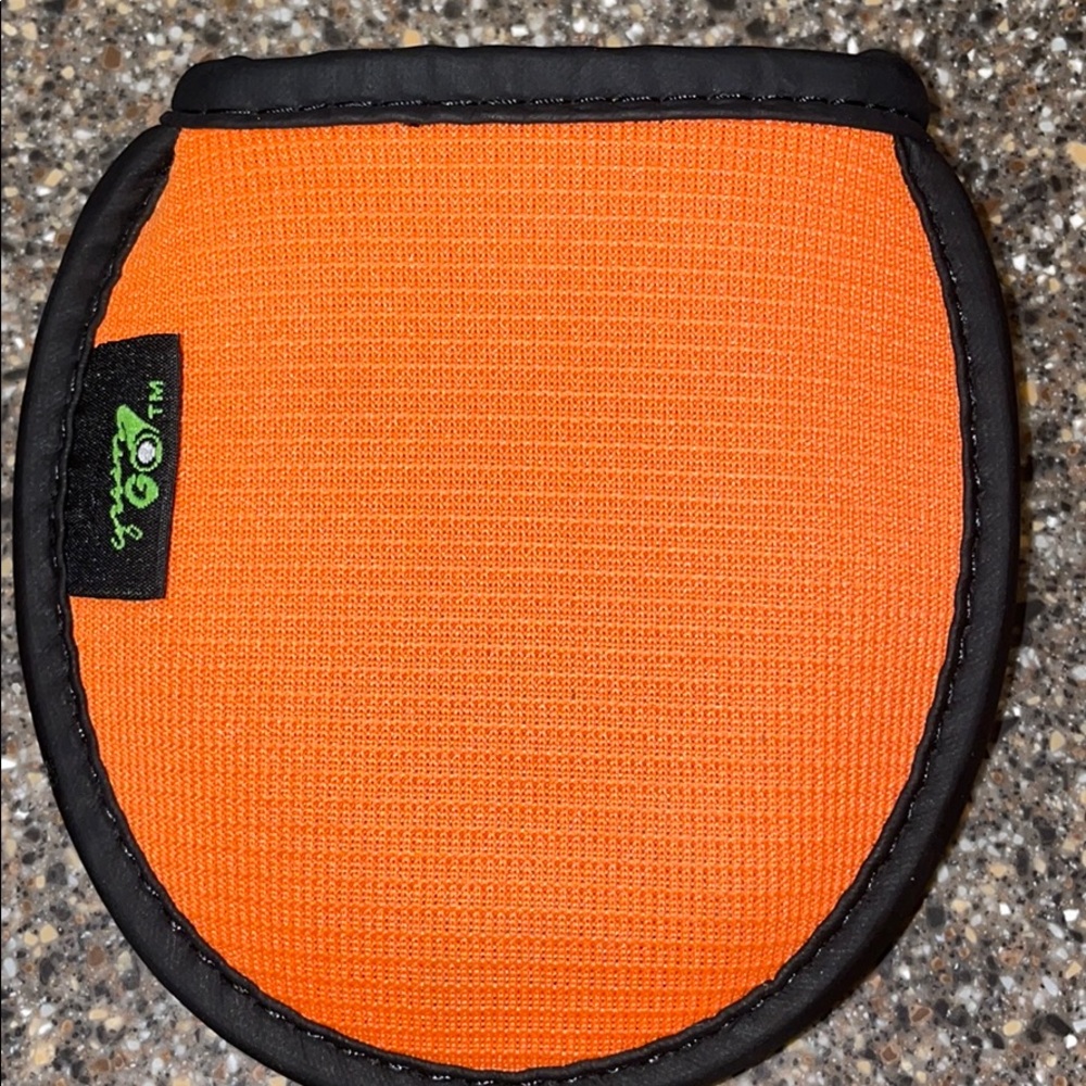 Pocket Golf Ball Washer Orange